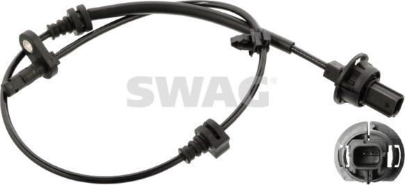 Swag 33 10 5051 - ABS sensor, wheel speed www.avaruosad.ee