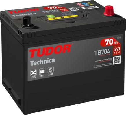Tudor TB704 - Startera akumulatoru baterija www.avaruosad.ee