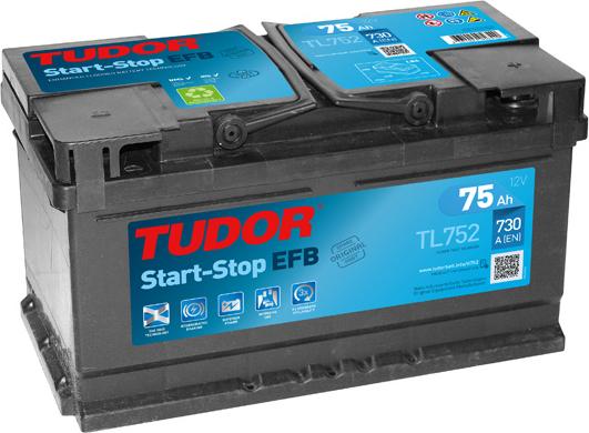 Tudor TL752 - Starter Battery www.avaruosad.ee