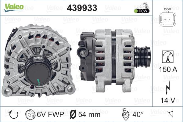 Valeo 439933 - Generaator www.avaruosad.ee