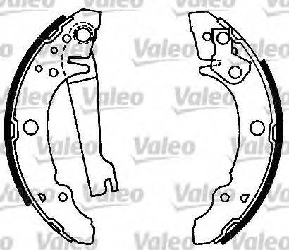 Valeo 554660 - Brake Set, drum brakes www.avaruosad.ee
