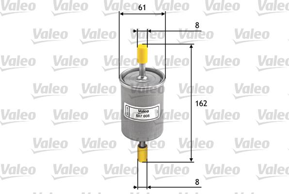 Valeo 587008 - Oil Filter www.avaruosad.ee