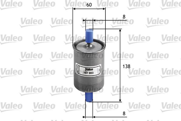 Valeo 587003 - Oil Filter www.avaruosad.ee