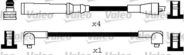 Valeo 346641 - Ignition Cable Kit www.avaruosad.ee
