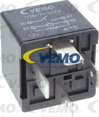 Vemo V15-71-0002 - Relay, main current www.avaruosad.ee