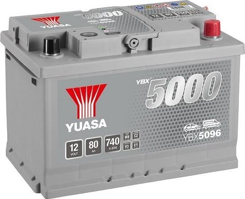 Yuasa YBX5096 - Starter Battery www.avaruosad.ee