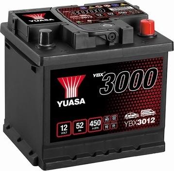 Yuasa YBX3012 - Starter Battery www.avaruosad.ee