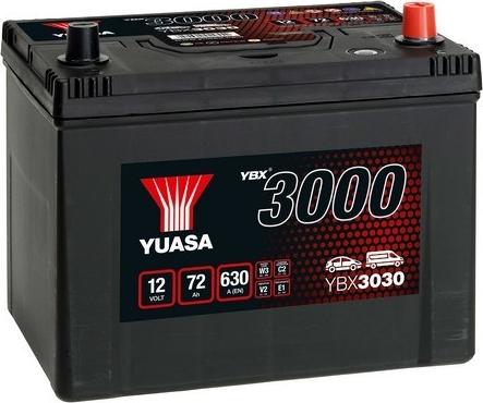 Yuasa YBX3030 - Starter Battery www.avaruosad.ee