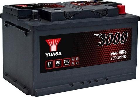 Yuasa YBX3110 - Starter Battery www.avaruosad.ee